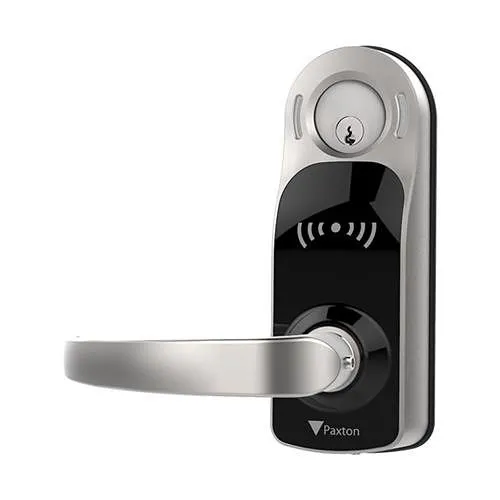 Paxton 900-640BL-US Paxton10 Paxtlock Pro Wireless Access Control, Mortise, Galaxy Door Handle, Black