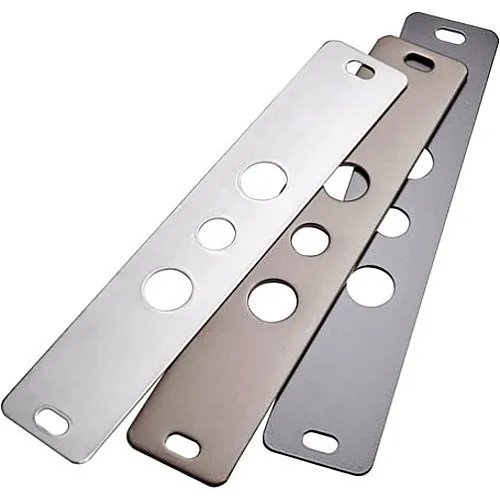 HES 9000-108 630 1/8" Shim Spacer Plate for 9500 and 9600 Series Strikes, Stainless Steel