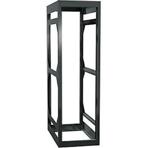 Winsted 90036 Pro Series II Welded Vertical Rack Cabinet, 40U, 77" Height, 38-3/8" Depth