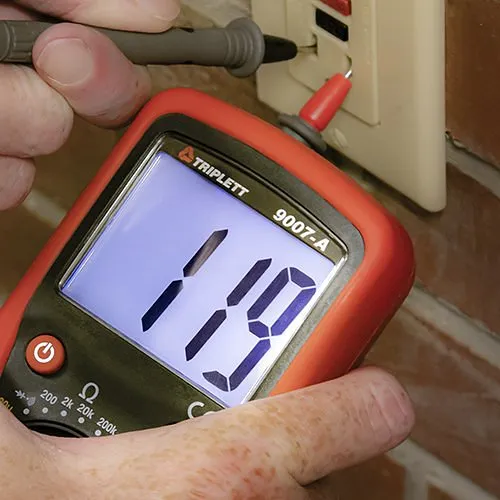 Triplett 9007A  3 � Digit 2,000 Count Industrial Digital Multimeter: CAT III 600V