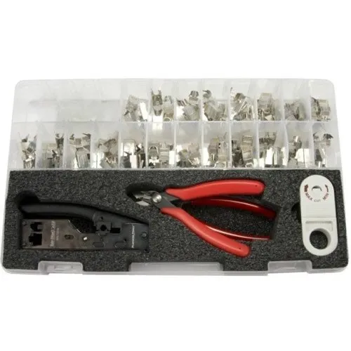 Platinum Tools 90180 CAT6A/7 28, 26 AWG Termination Kit