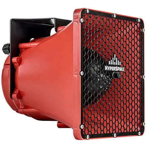 System Sensor 90219A-802-05-L HyperSpike TCPA-10 Long Range Speaker, UL1480 C1D2, ohm, Red