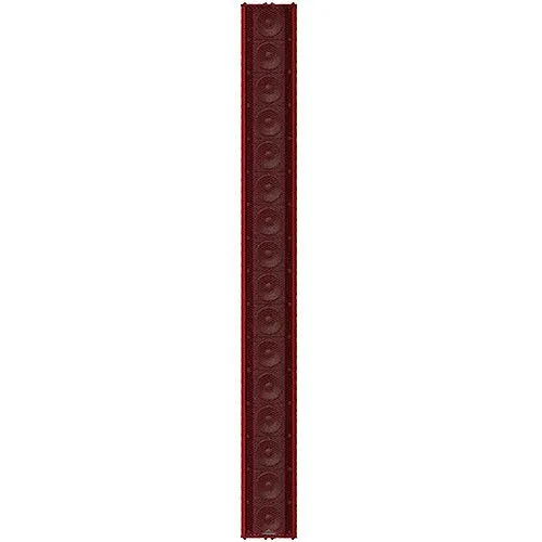 System Sensor 90243A-804-05-L HyperSpike LineWave 16-Speaker Array, UL1480, 160W, Red