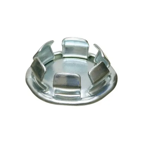 Arlington 904 Cable Bushing, 1 1/2" Snap-In Blanks Made of Plated Steel