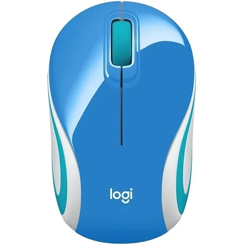 Logitech 910-005360 M187 Ultra Portable Wireless Mouse, Palace Blue