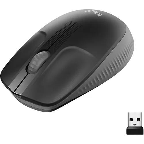 Logitech 910-005901 M190 Wireless Mouse, Charcoal