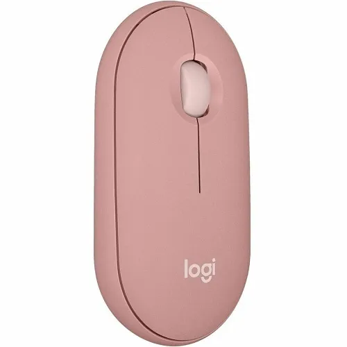 Logitech 910-007023 Pebble Mouse M350s Tonal Rose