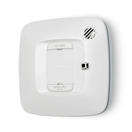 Gentex 917-0070-002 S Series Multi-Criteria Smoke Alarm, 120VAC, 9V Battery Backup