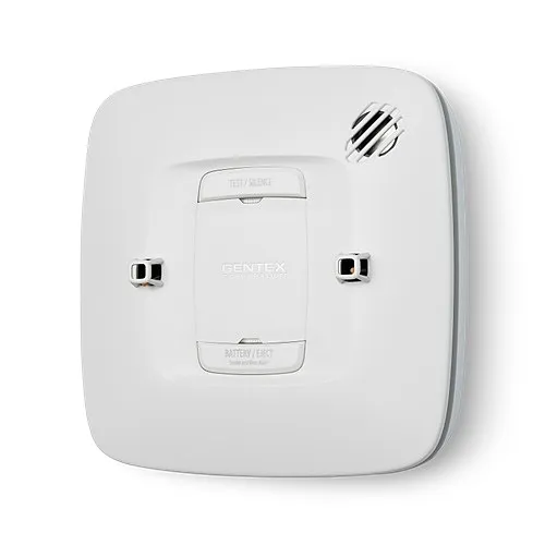 Gentex 917-0073-002 S Series Multi-Criteria Smoke Alarm with Isolated Thermal, 2-Relays, 120VAC, 9V Battery Backup
