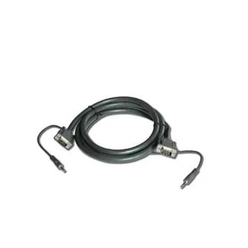Kramer C-GMA/GMA-10 15-Pin HD Male to 15-Pin HD Male and 3.5mm Stereo Audio Cable, 10' (3m)