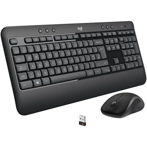 Logitech 920-008671 Advanced Wireless Mouse and Keyboard Bundle