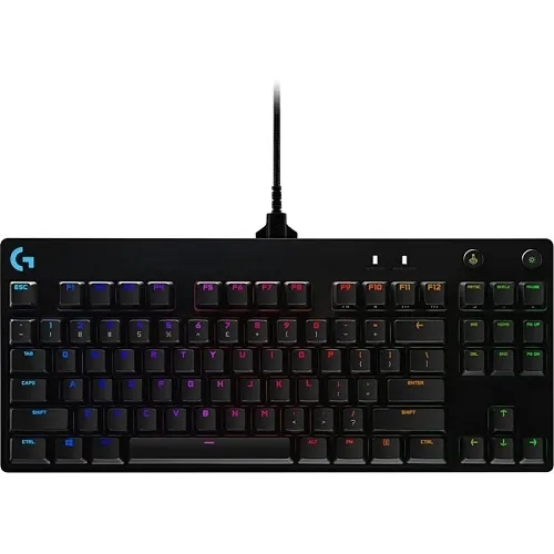 Logitech 920-009388 G Pro Mechanical Gaming Keyboard, Black