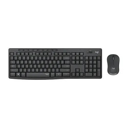 Logitech 920-009782 MK295 Silent Graphite Computer Keyboard & Mouse Kit