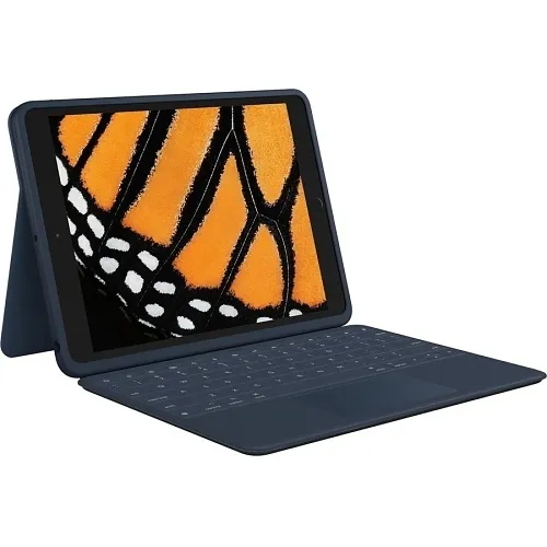 Logitech 920-010341 Rugged Combo 3 Touch, Protective Keyboard Case with Integrated Multi-Touch Trackpad for iPad
