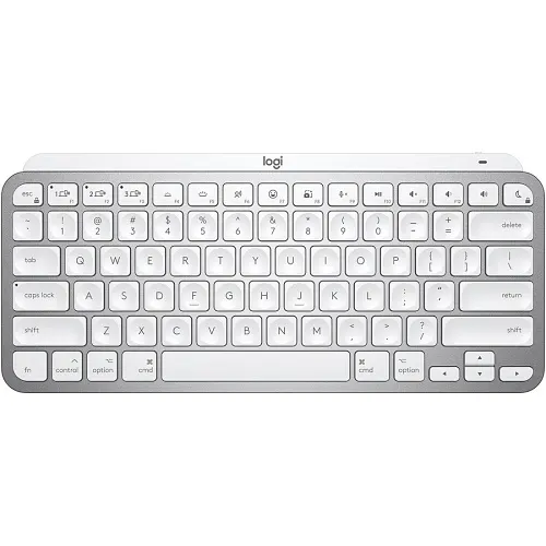 Logitech 920-010389 MX Keys Mini for Mac, Pale Grey