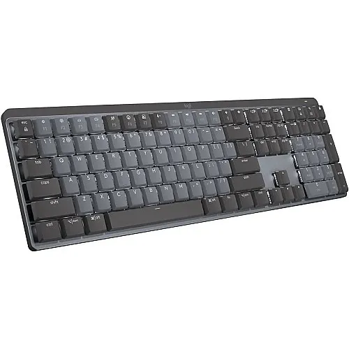 Logitech 920-010547 The Master Series Wireless Illuminated Performance Keyboard, Graphite English Tactile Quiet