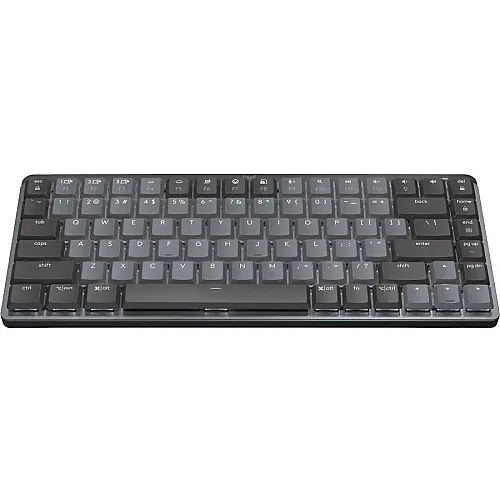 Logitech 920-010550 The Master Series Minimalist Illuminated Performance Keyboard, Graphite English Tactile Quiet
