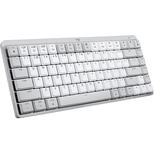 Logitech 920-010553 The Master Series Minimalist Illuminated Performance Keyboard, Pale Gray English Tactile Quiet