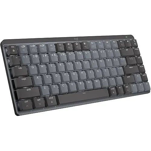 Logitech 920-010831 The Master Series Minimalist Illuminated Performance Keyboard, Space Gray English Tactile Quiet