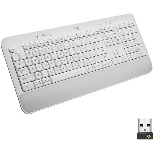 Logitech 920-010962 Signature K650 Off White Wireless Keyboard