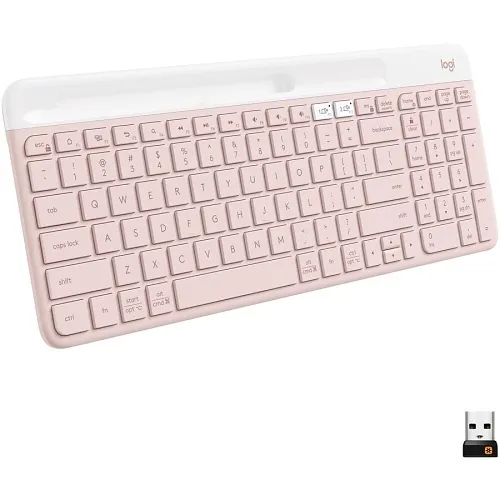 Logitech 920-011477 Slim Multi-Device Keyboard K585, Rose