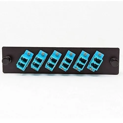 Dynacom 920A-LC2-6-AQ 12-Fiber LC MM Adapter Panel