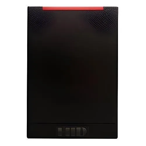 HID 920NHRNEK0001Y multiCLASS SE RP40 Smart Card Reader, Pigtail, Black