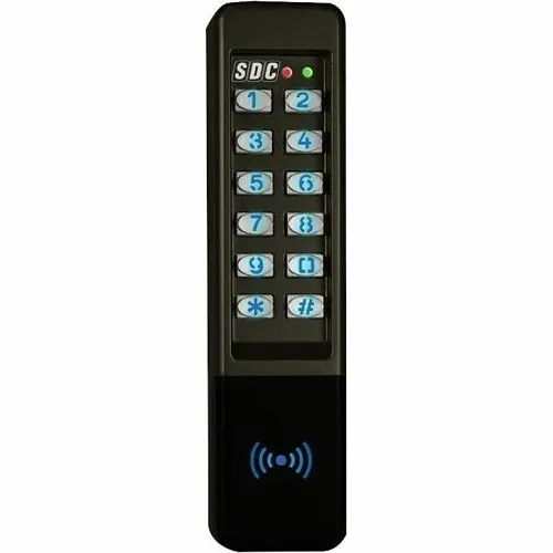 SDC 923PW EntryCheck Narrow Digital Keypad Wiegand