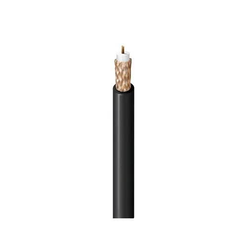 Belden 9258 010500 RG-8 Coax Cable, 50 Ohm Wireless Transmission Coax, 16 AWG Stranded BC, 95% TC Braid, FEP Jacket, CM, 500' (152.4m) Reel, Black