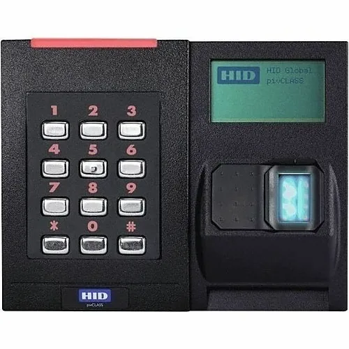 HID 928NFNTEK0001J iClass SE Biometric Reader, 13.56 MHz, Credentials Support Wiegand Controller, Communication Terminal Strip Controller