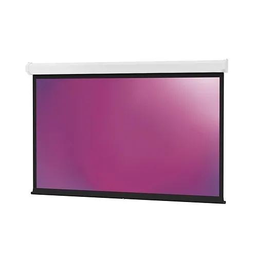 Da-Lite 93219 Model C Manual Projection Screen, Ceiling / Wall Mounted Manual Screen, Square, High Contrast Matte White, 136" Screen, TAA Compliant