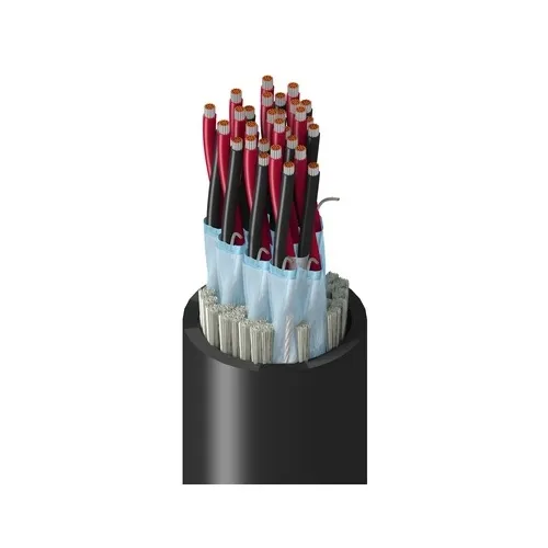 Belden 9392060500 18/15 Stranded TC High Performance Instrumentation Cable, PVC Insulation E2, Individual Beldfoil Shield, PVC Outer Jacket, PLTC, Chrome