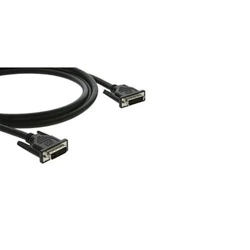 Kramer C-DM/DM-3 DVI-D (M) to DVI-D (M) Dual Link Copper Cable, 0.90m (3')