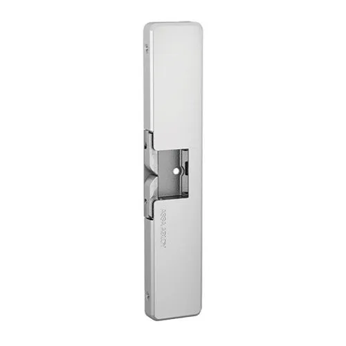 HES 9400-12/24D-630-LBM 9400 Series Slim-Line, Outdoor Rated Surface Mounted Electric Strike with Latchbolt Monitor, Satin Stainless Steel