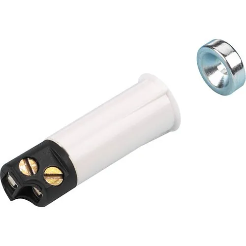 Resideo 944TRE-WH Recessed 3/8" Magnetic Contact with Terminals and Rare Earth Magnet, White