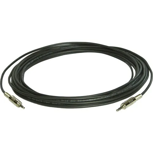 Kramer 95-0101003 C-A35M/A35M-3 3.5mm (M) to 3.5mm (M) Stereo Audio Cable, 3' (0.90m)