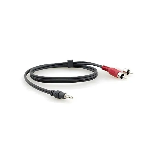 Kramer 95-0122010 10' 3.5mm Stereo Audio to RCA, Male to Male Cable