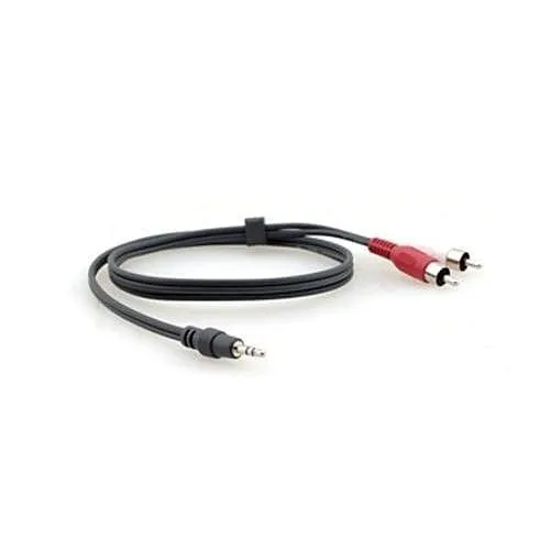 Kramer C-A35M/2RAM 3.5mm to 2-RCA Breakout Cable, 15'