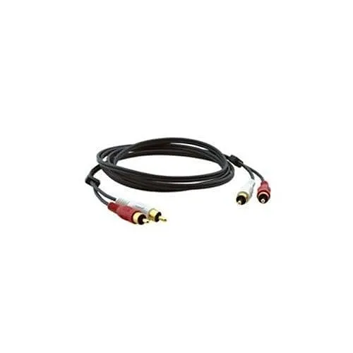 Kramer C-2RAM/2RAM RCA Stereo Audio Cable, 10'