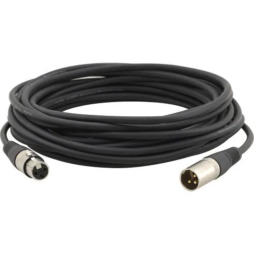 Kramer 95-1211003 C-XLQM/XLQF-3 XLR (M) to XLR (F) Quad Style Cable, 3' (0.90m)