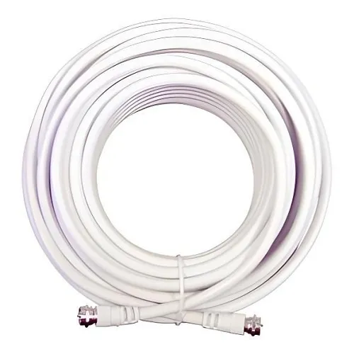 Wilson 950620 20' Low Loss Coaxial Cable, 20', White