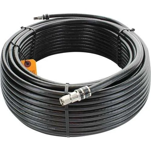 Wilson 951100 RG11 Low Loss Coax Cable, F-Male to F-Male, 100'