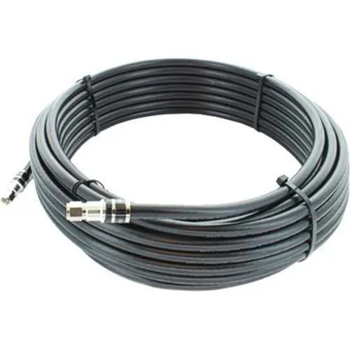 Wilson 951150 RG11 F-Male Black Cable, 50'