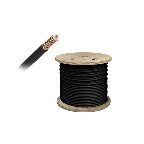 Wilson 952006 1/2" Coaxial Cable, 498.69' (152.4m), Black