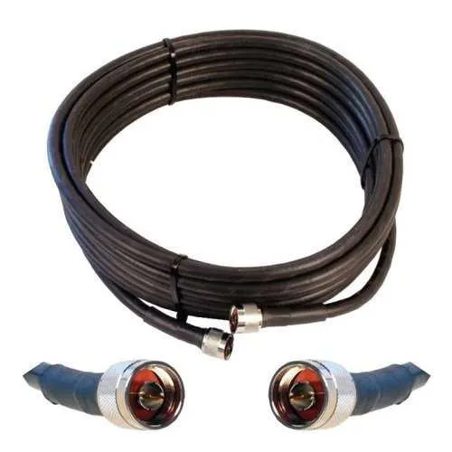 Wilson 952330 WeBoost Coaxial Cable, Ultra Low-Loss Coax Cable, N-Male to N-Male, 30'