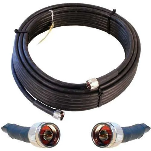 Wilson 952360 60ft Wilson400 Ultra Low Loss Coax Cable (Equivalent to Lmr400- Male N Male)