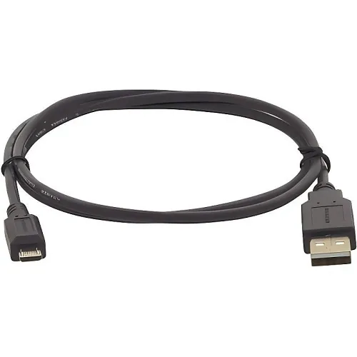 Kramer C-USB/MicroB-10 USB 2.0 A (M) to Micro-B (M) Cable, 10'