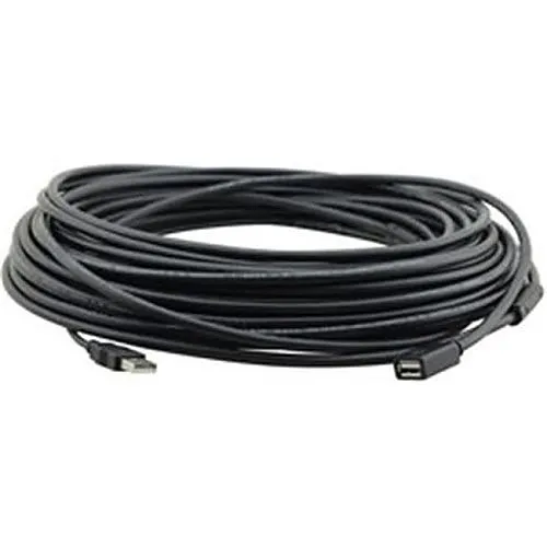 Kramer 96-9211050 CPA-UAM/UAF-50 Plenum Rated USB 2.0 (M) to USB 2.0 (F), 50'