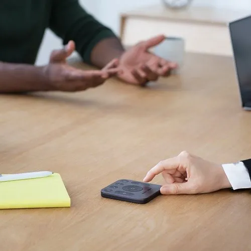 Logitech 960-001101 MeetUp All-In-One 4K Conference Cam with Ultra-Wide Lens for Small Rooms