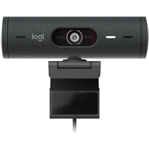 Logitech 960-001522 BRIO 505 4MP Full HD 1080p Webcam with Light Correction, TAA Compliant, Graphite